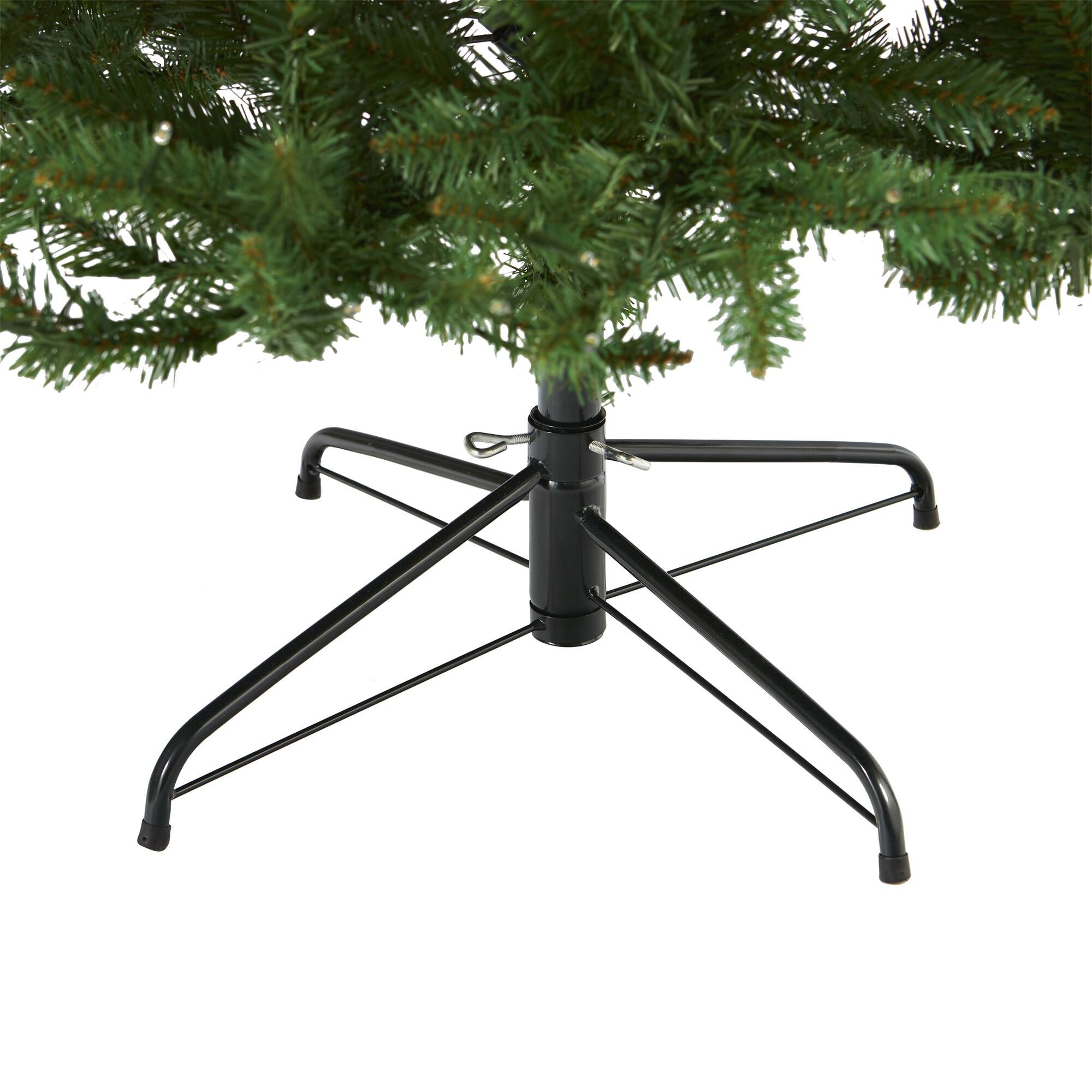 7.5ft. Pre-Lit Green Valley Fir Artificial Christmas Tree with Clear LED Lights